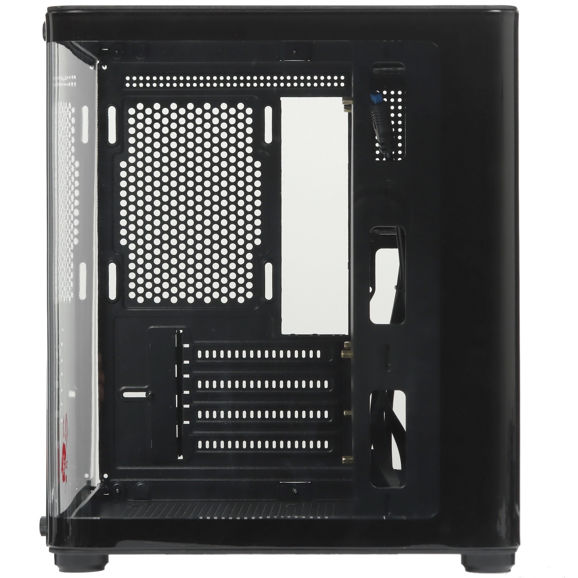 Компьютерный корпус Bloody BD-CC104 черный без БП mATX 5x120mm 1xUSB2.0 1xUSB3.0 audio