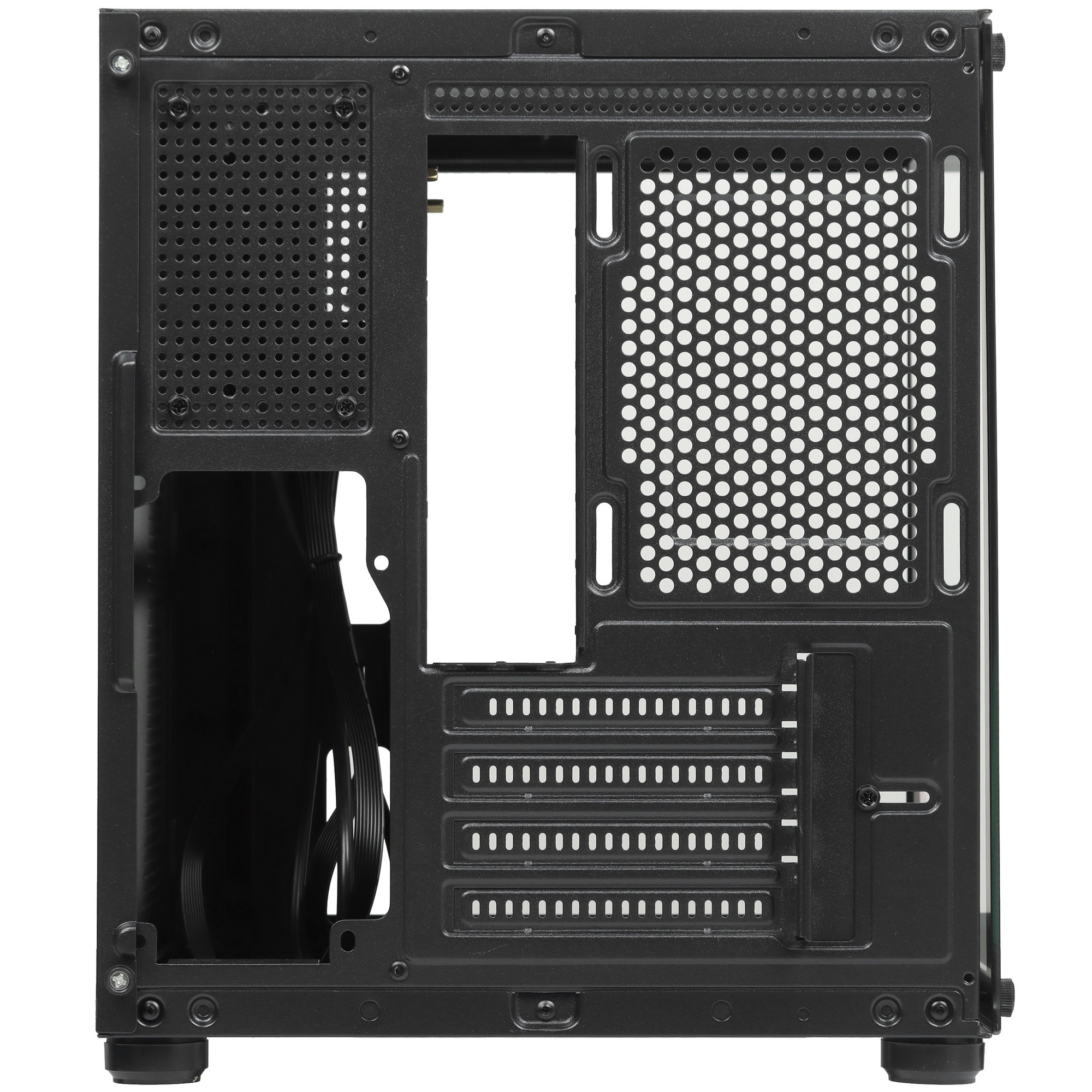 Компьютерный корпус Bloody BD-CC104 черный без БП mATX 5x120mm 1xUSB2.0 1xUSB3.0 audio