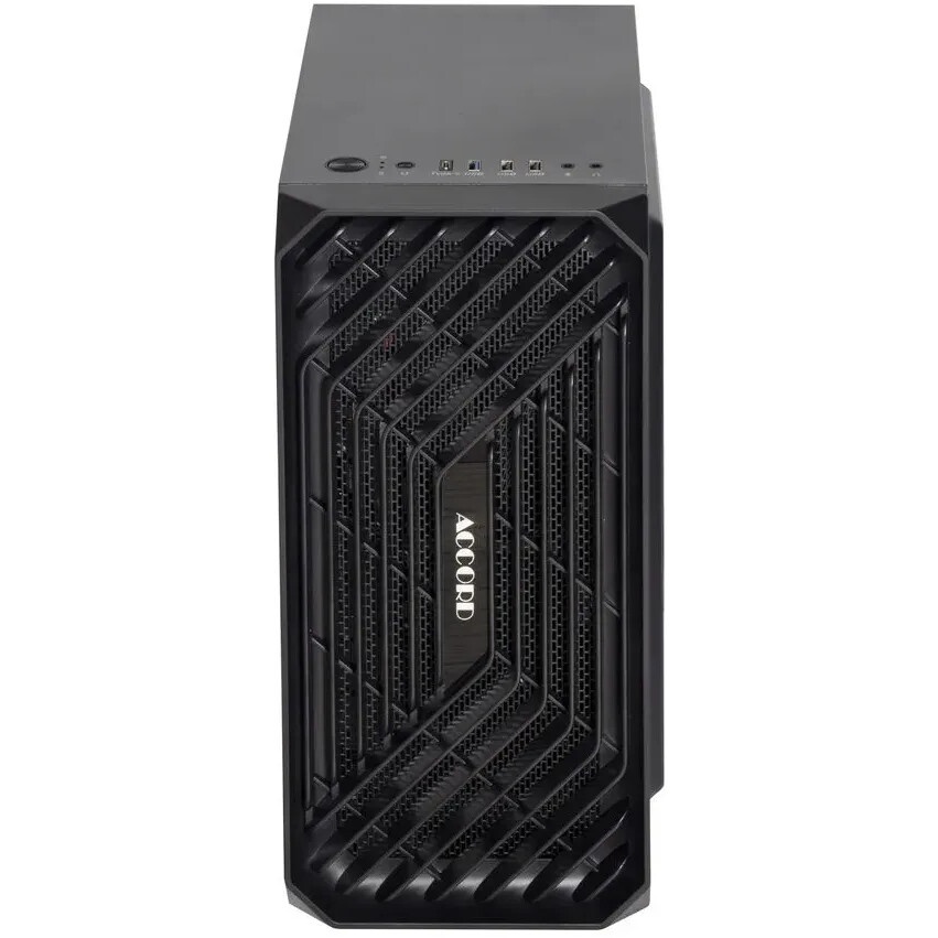 Компьютерный корпус Accord ACC-265B черный без БП mATX 1x80mm 1x92mm 2x120mm 2xUSB2.0 1xUSB3.0 audio