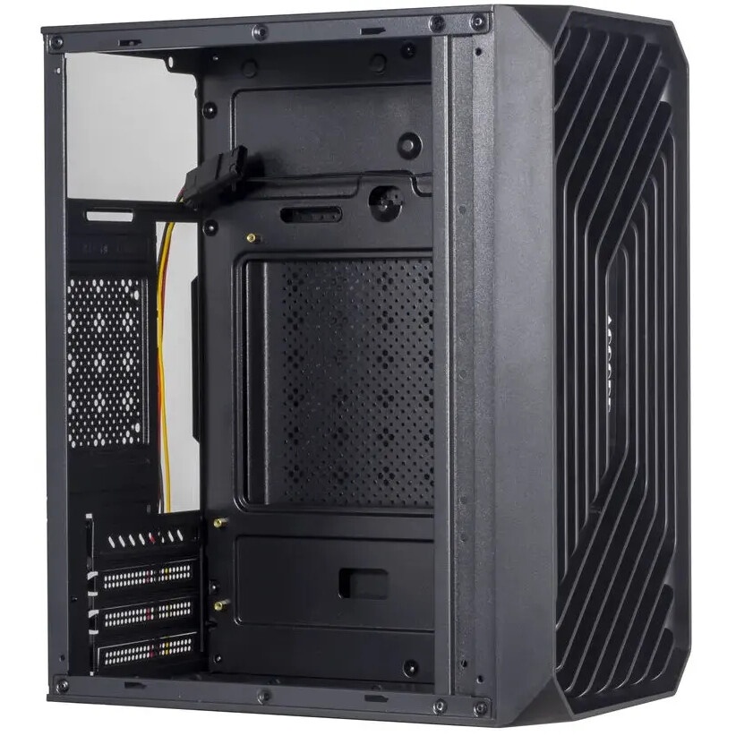 Компьютерный корпус Accord ACC-265B черный без БП mATX 1x80mm 1x92mm 2x120mm 2xUSB2.0 1xUSB3.0 audio