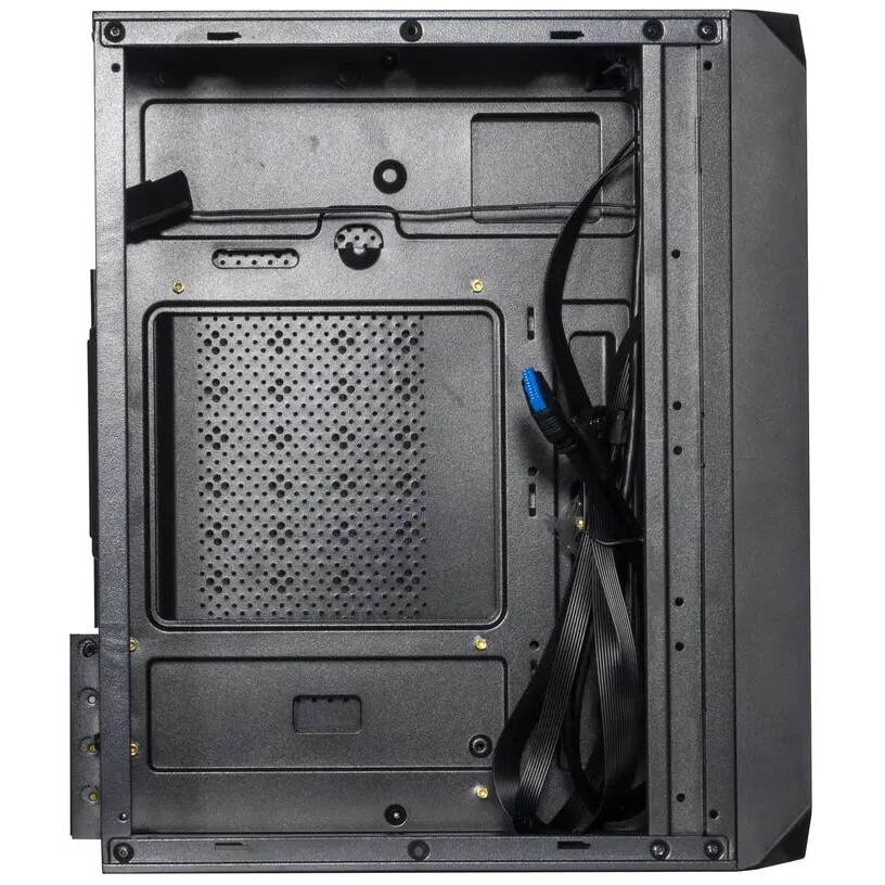 Компьютерный корпус Accord ACC-265B черный без БП mATX 1x80mm 1x92mm 2x120mm 2xUSB2.0 1xUSB3.0 audio