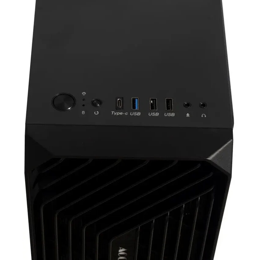 Компьютерный корпус Accord ACC-265B черный без БП mATX 1x80mm 1x92mm 2x120mm 2xUSB2.0 1xUSB3.0 audio