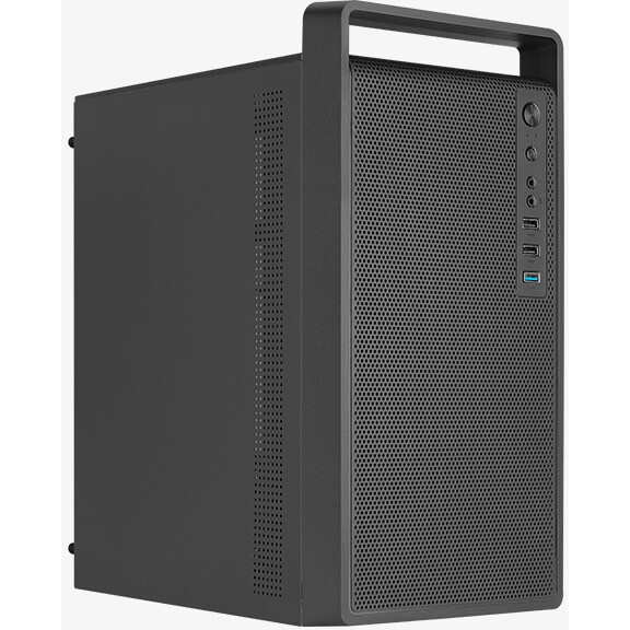 Компьютерный корпус Accord ACC-265B черный без БП mATX 1x80mm 1x92mm 2x120mm 2xUSB2.0 1xUSB3.0 audio