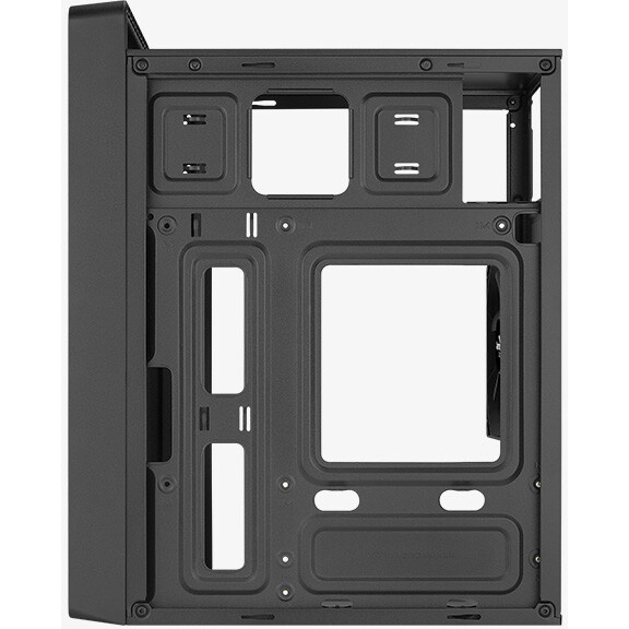 Компьютерный корпус Accord ACC-265B черный без БП mATX 1x80mm 1x92mm 2x120mm 2xUSB2.0 1xUSB3.0 audio
