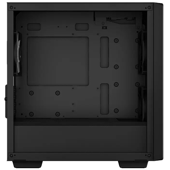 Компьютерный корпус Minitower mATX Eurocase 00-01003410 M07 3ARGB черный без БП закаленное стекло US