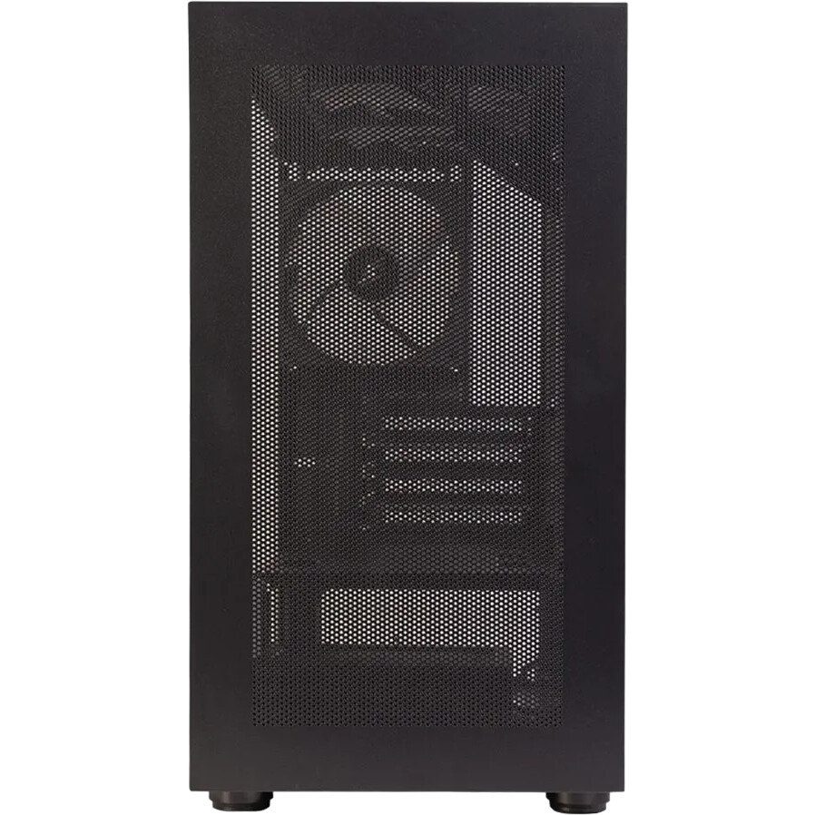 Компьютерный корпус Minitower mATX Eurocase 00-01003410 M07 3ARGB черный без БП закаленное стекло US