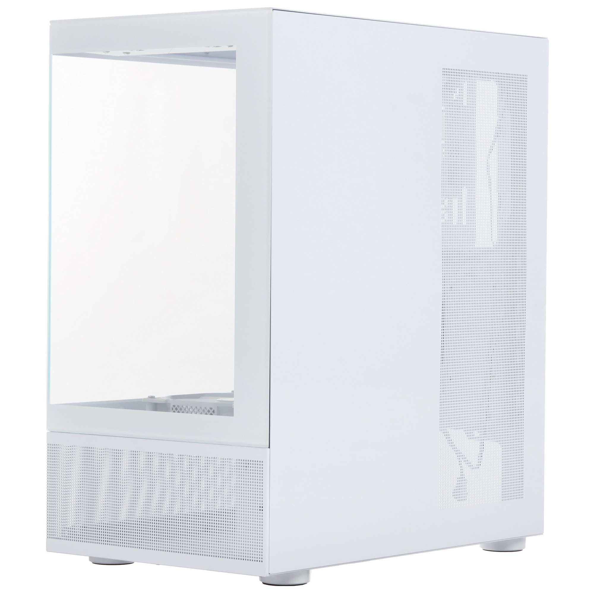 Корпус 1STPLAYER MIKU Mi7-A White / ATX / 3x120mm LED fans / Mi7-A-WH-2F1R-W-1F1-W