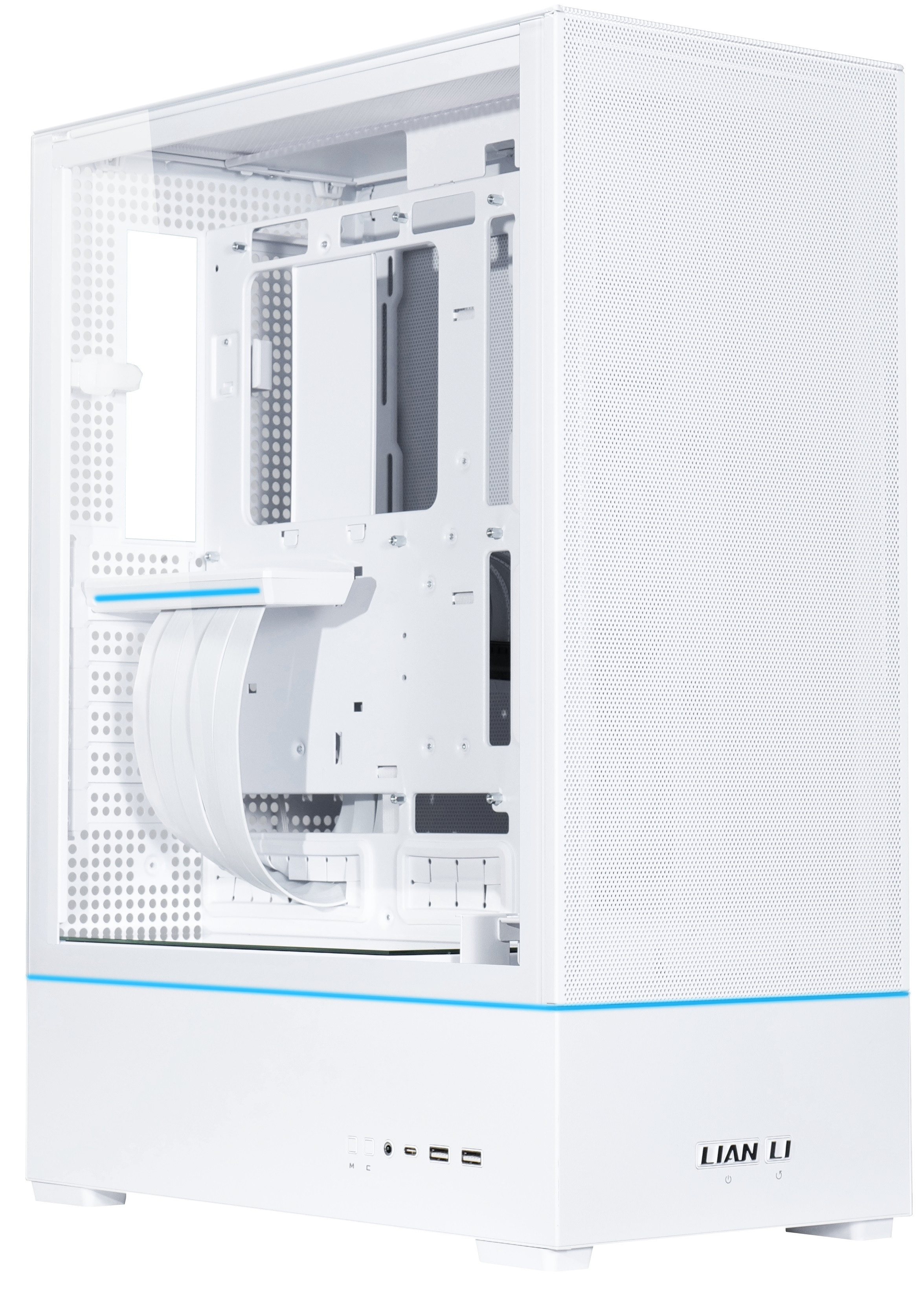 Корпус MidiTower Lian Li SUP 01 White RGB (ATX, без БП, ARGB, 2xUSB3.2 Type-A + USB3.2 Type-C) (G99.