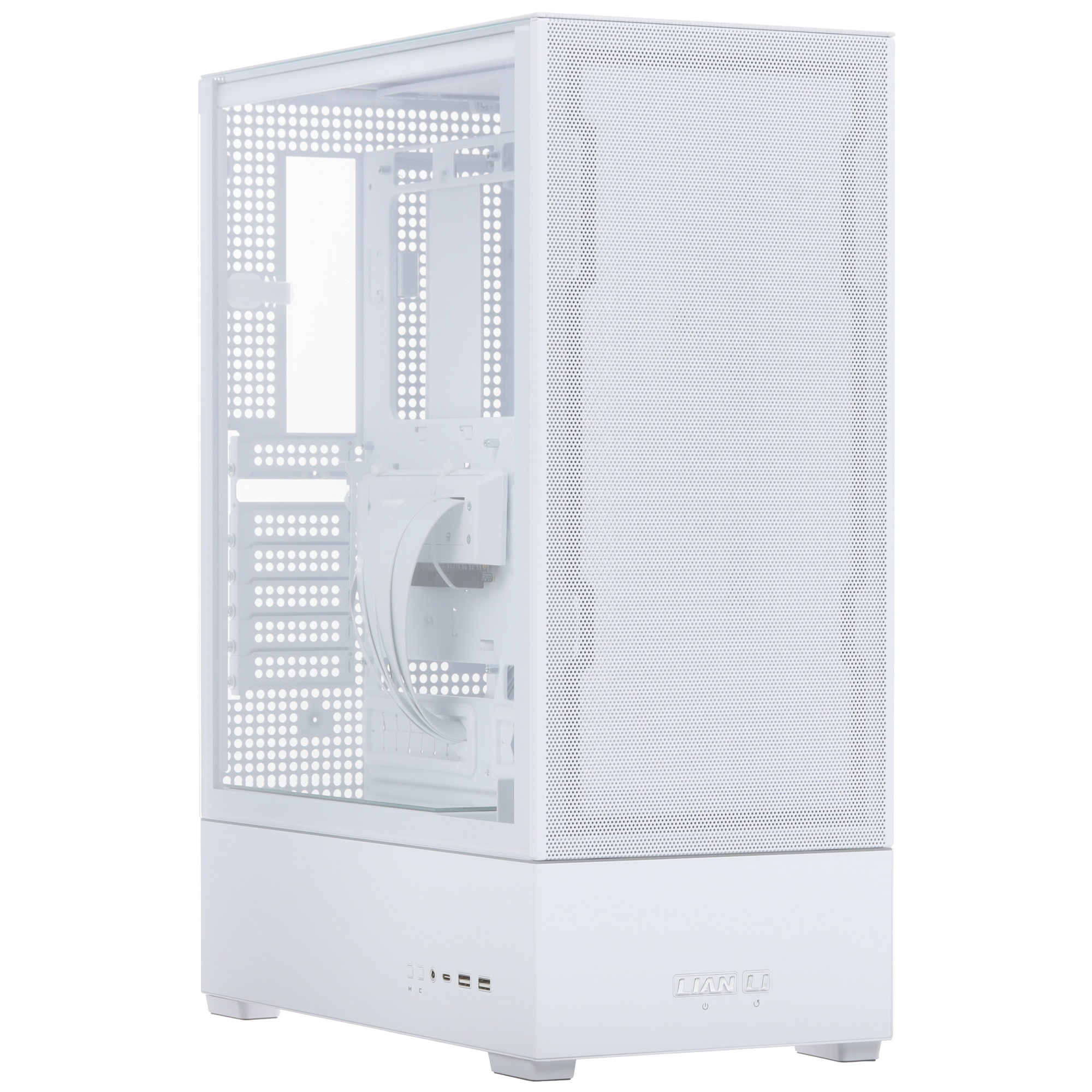 Корпус MidiTower Lian Li SUP 01 White RGB (ATX, без БП, ARGB, 2xUSB3.2 Type-A + USB3.2 Type-C) (G99.