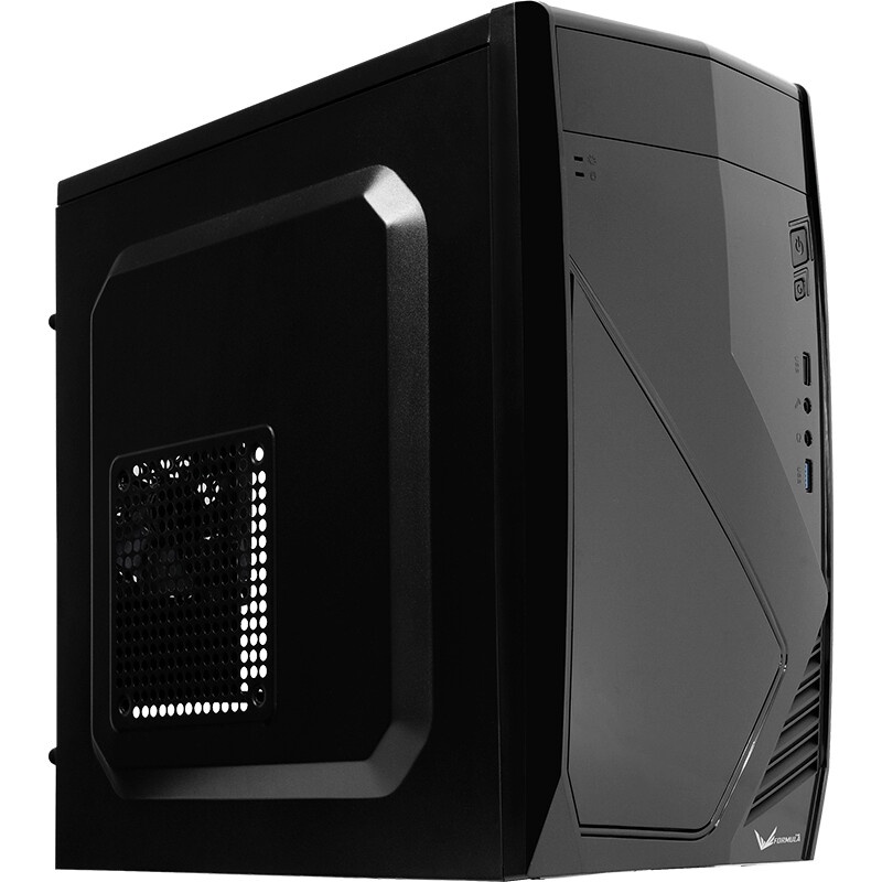Компьютерный корпус Aerocool / Formula Qs-180 черный без БП mATX 1x80mm 2xUSB2.0 1xUSB3.0 audio
