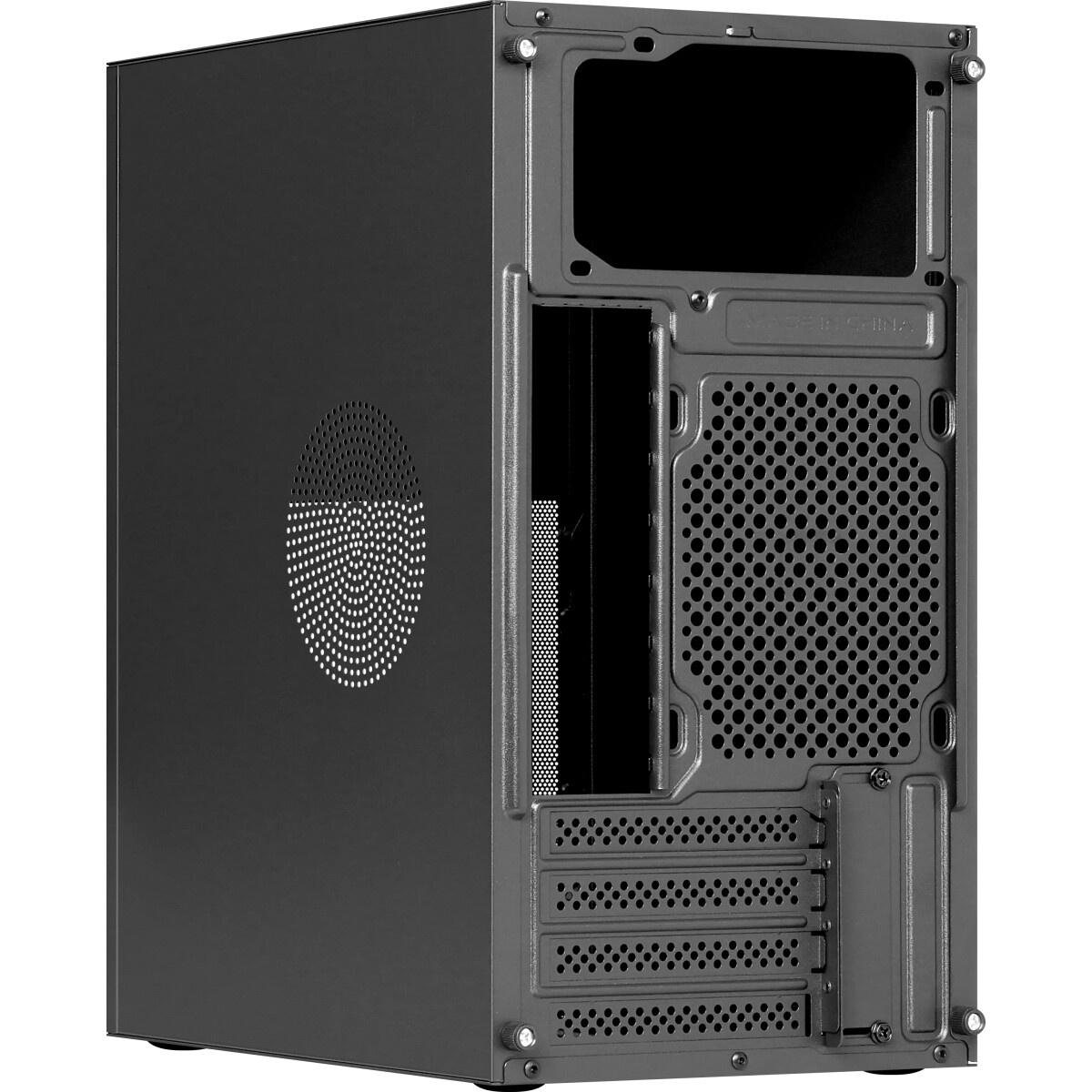 Компьютерный корпус Aerocool / Formula Qs-180 черный без БП mATX 1x80mm 2xUSB2.0 1xUSB3.0 audio