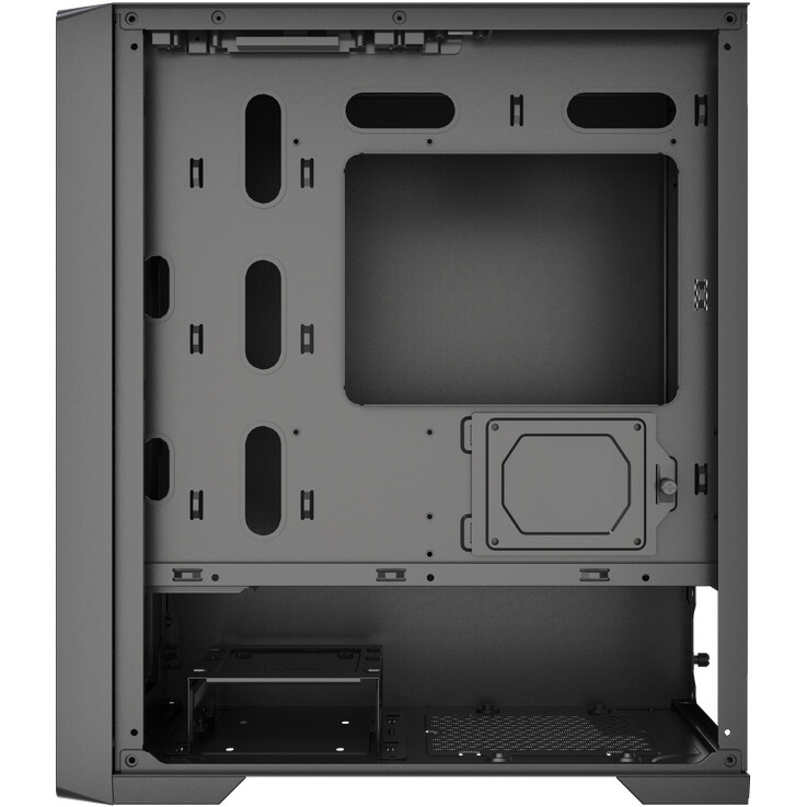 Компьютерный корпус Aerocool / Formula Qs-180 черный без БП mATX 1x80mm 2xUSB2.0 1xUSB3.0 audio