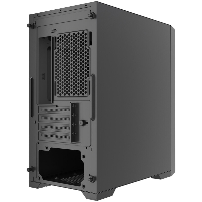 Компьютерный корпус Aerocool / Formula Qs-180 черный без БП mATX 1x80mm 2xUSB2.0 1xUSB3.0 audio