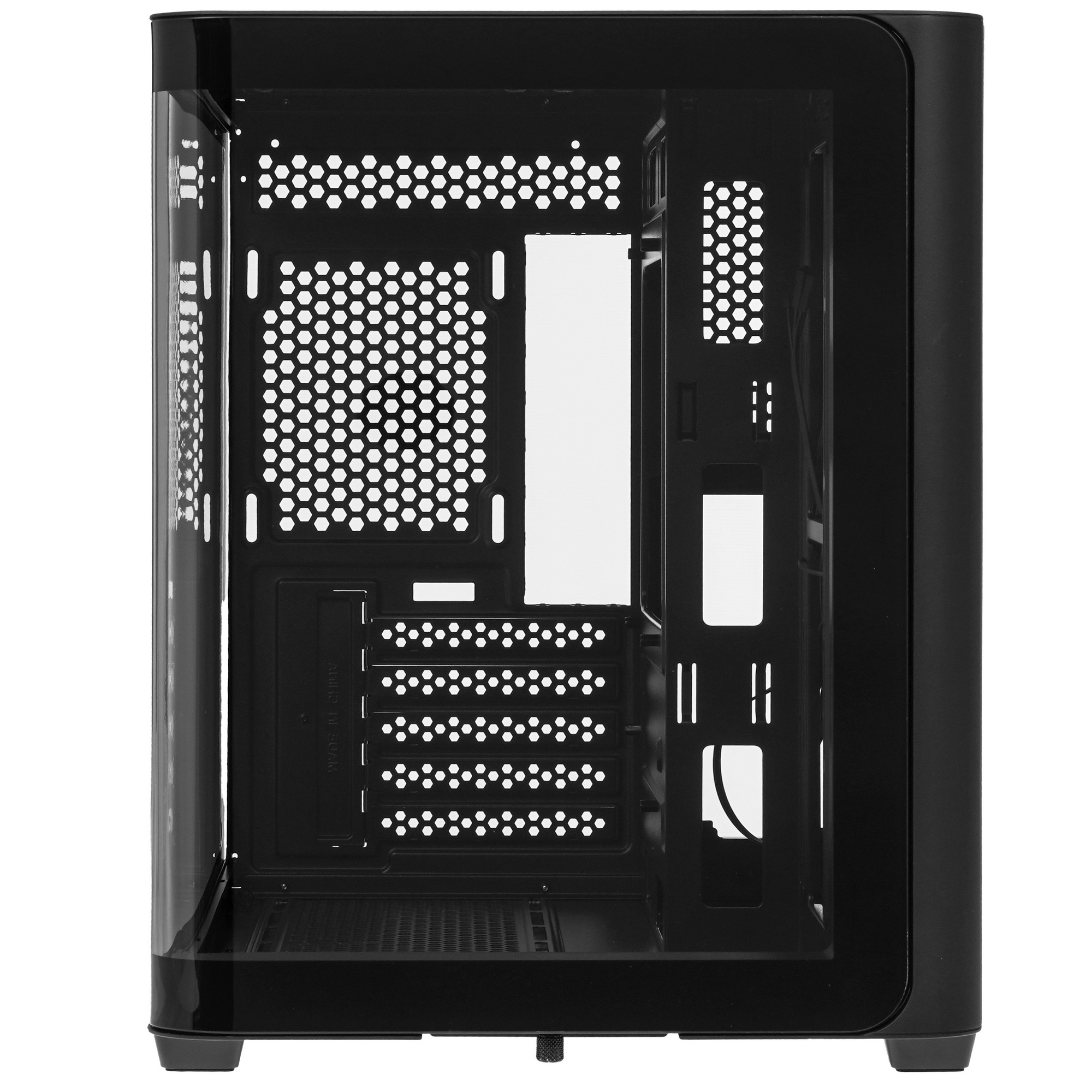 Компьютерный корпус Bloody BD-CC112 черный без БП mATX 9x120mm 2xUSB3.0 audio bott PSU