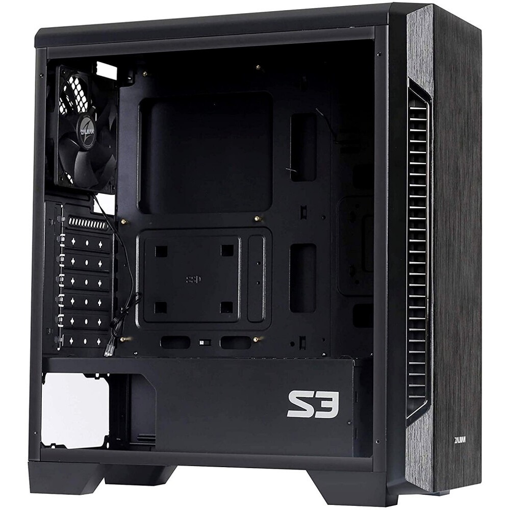 Компьютерный корпус ACD Citadel 106 ATX, Black, USB3.0*1, USB*2+HD audio ,1*12cm  ARGB rear+2*14cm A