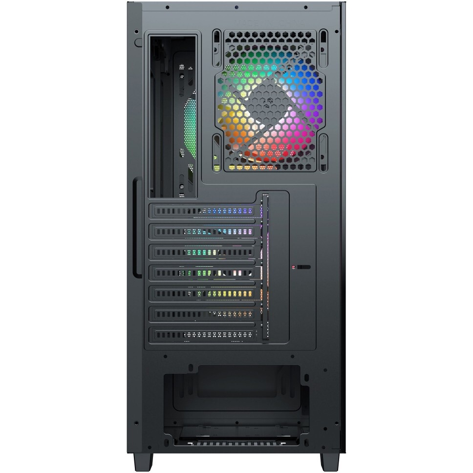 Компьютерный корпус ACD Citadel 106 ATX, Black, USB3.0*1, USB*2+HD audio ,1*12cm  ARGB rear+2*14cm A