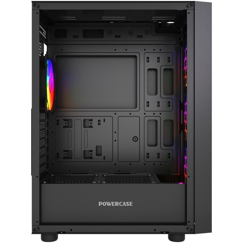 Компьютерный корпус ACD Citadel 106 ATX, Black, USB3.0*1, USB*2+HD audio ,1*12cm  ARGB rear+2*14cm A