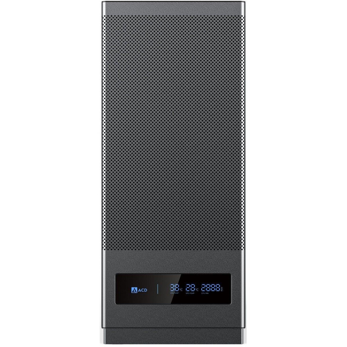 Компьютерный корпус ACD Citadel 106 ATX, Black, USB3.0*1, USB*2+HD audio ,1*12cm  ARGB rear+2*14cm A