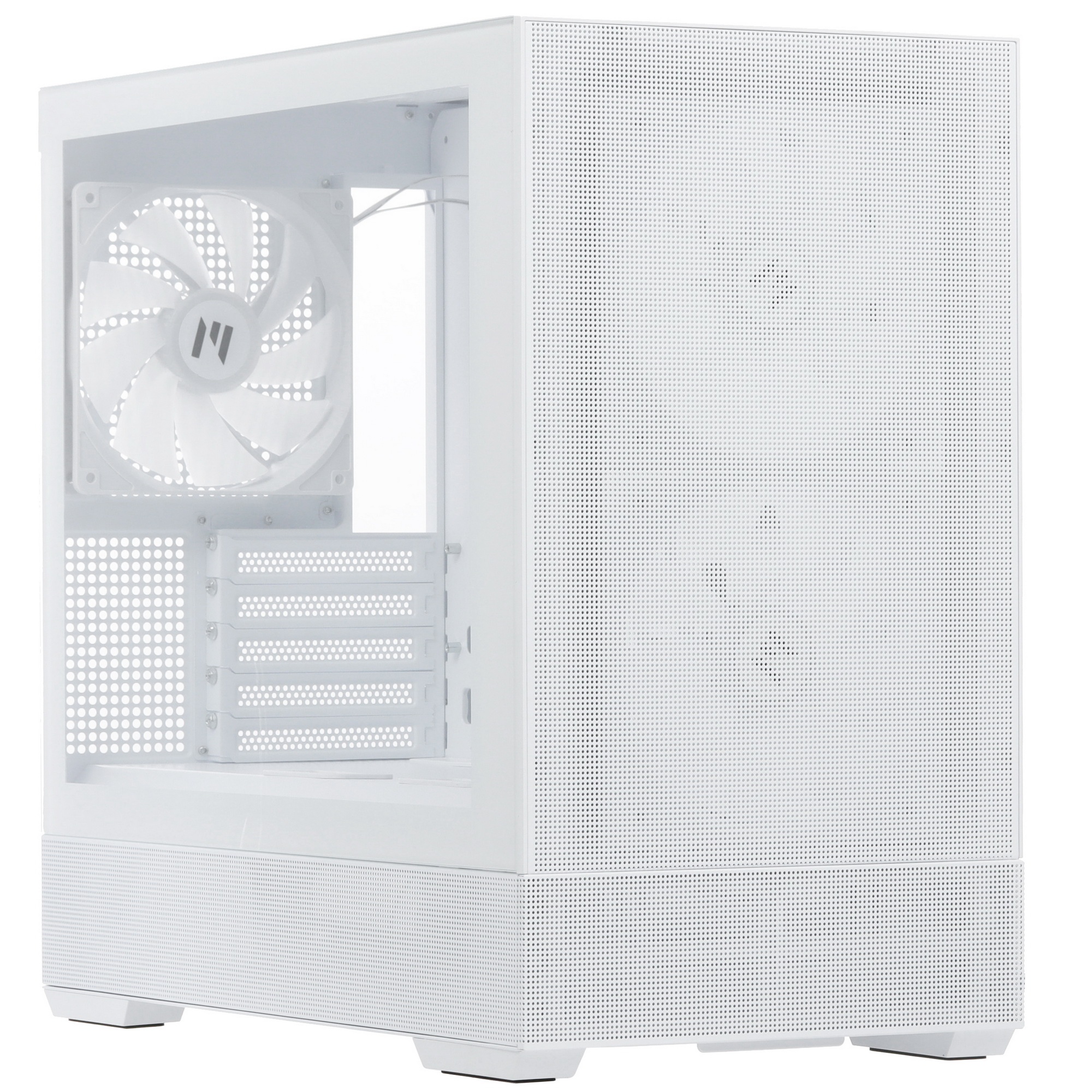 Компьютерный корпус ZALMAN P30 AIR, MATX, WHITE, WINDOW, 2xCombo (3.5'' or 2.5''), 3x2.5", 1xUSB TYP