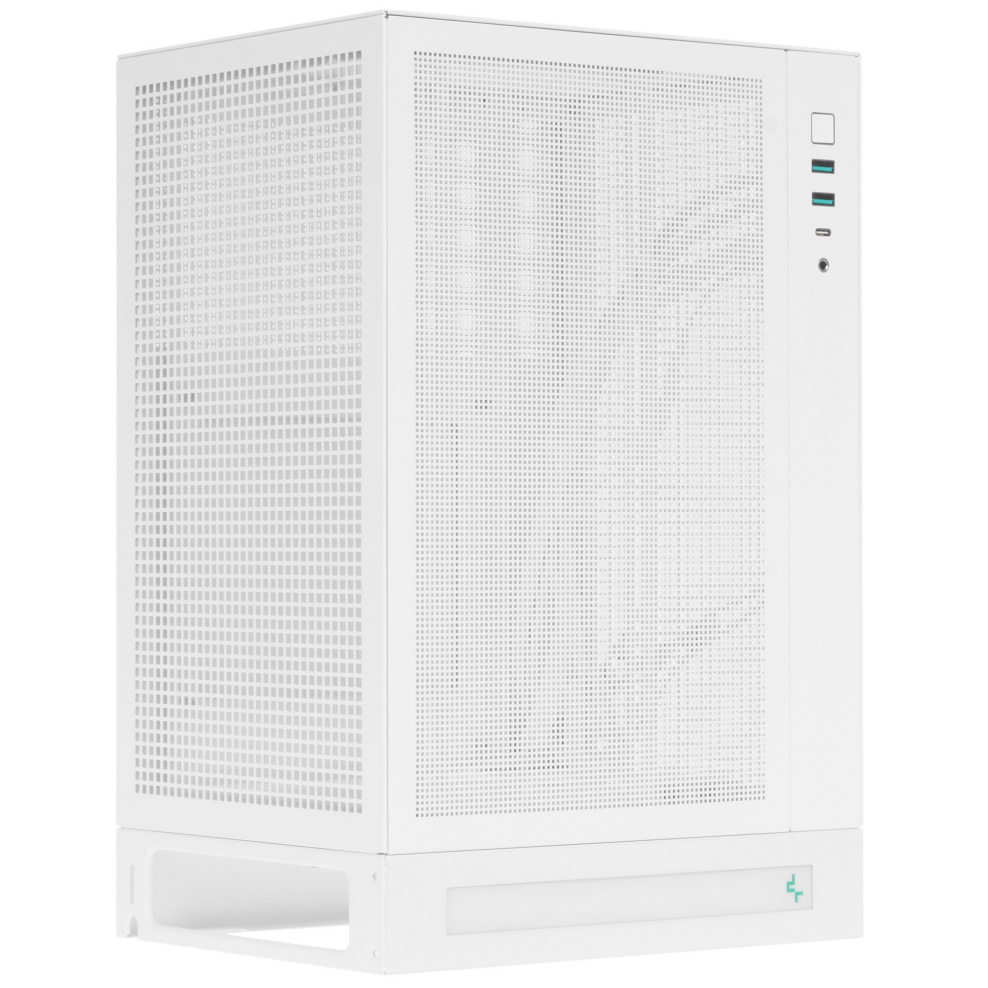 Компьютерный корпус Deepcool CH170 DIGITAL белый без БП mATX 1x120mm 1xUSB2.0 1xUSB3.0 audio bott PS