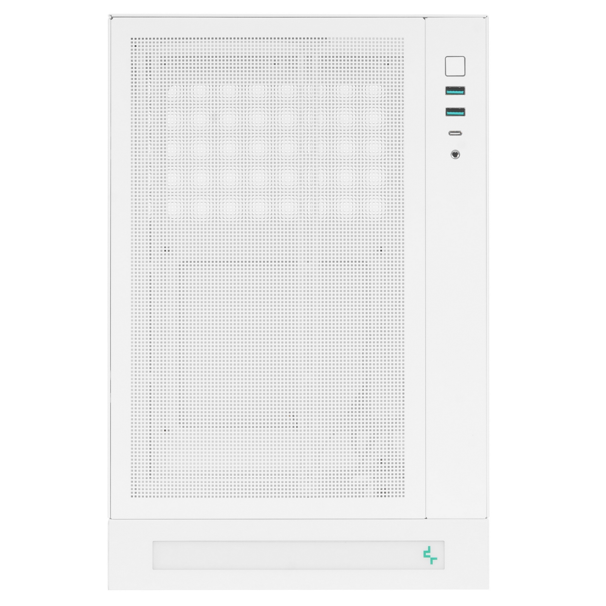 Компьютерный корпус Deepcool CH170 DIGITAL белый без БП mATX 1x120mm 1xUSB2.0 1xUSB3.0 audio bott PS