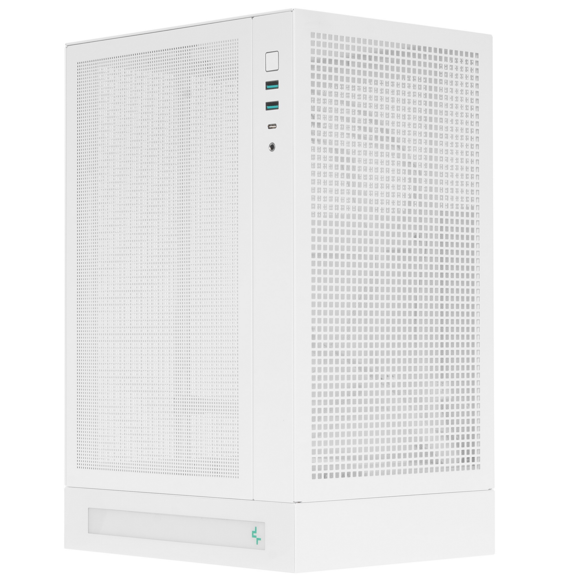 Компьютерный корпус Deepcool CH170 DIGITAL белый без БП mATX 1x120mm 1xUSB2.0 1xUSB3.0 audio bott PS