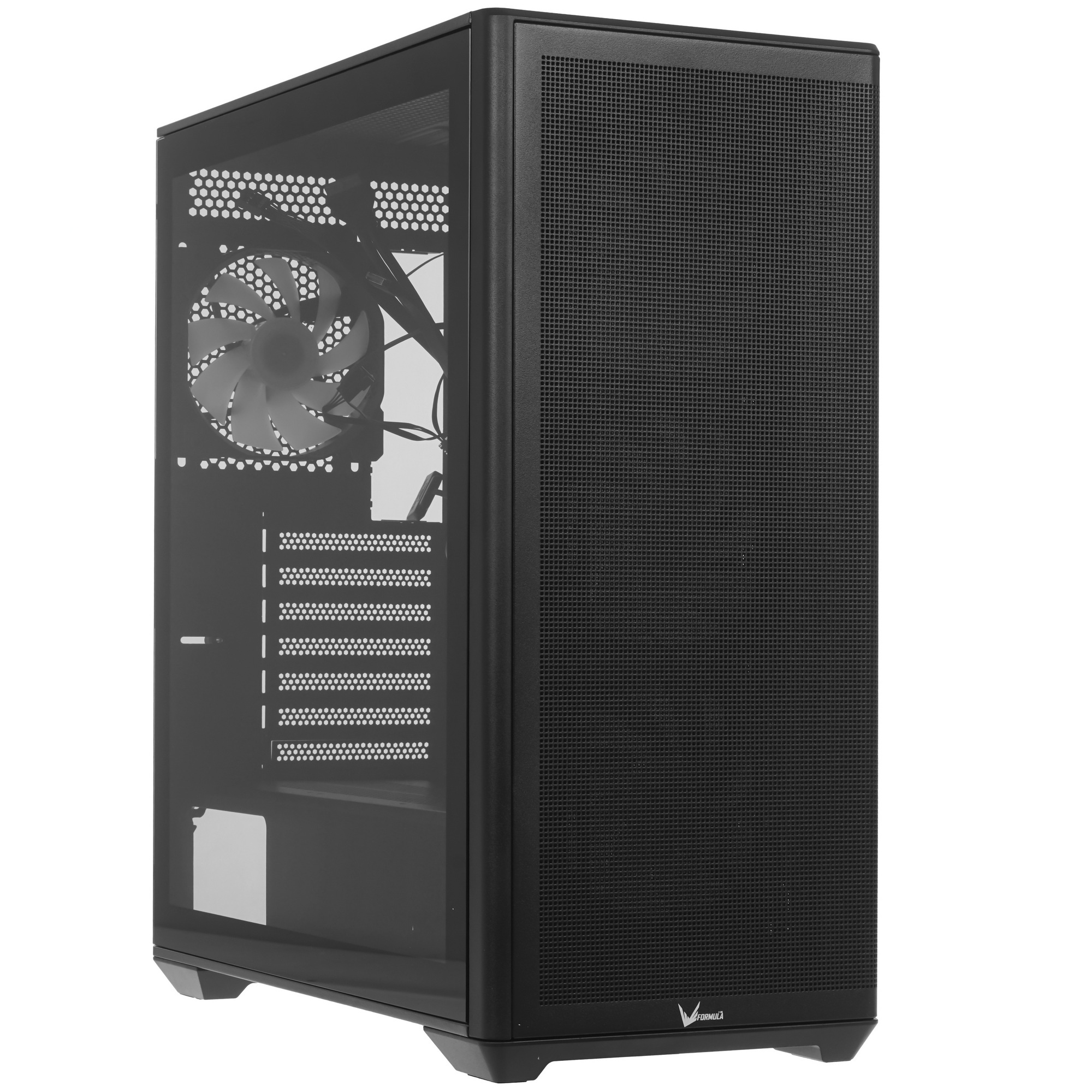 Компьютерный корпус AeroCool / Formula Air Power G5 Plus черный без БП ATX 4x120mm 2xUSB2.0 1xUSB3.1