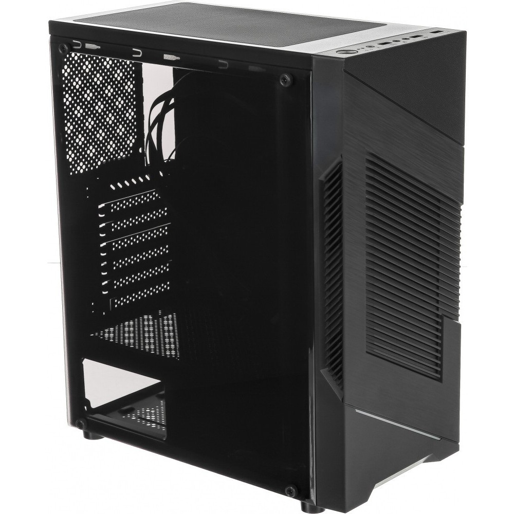 Компьютерный корпус Accord ACC-ZCU1B черный без БП mATX 3x120mm 1xUSB3.0 1xUSB3.1 audio