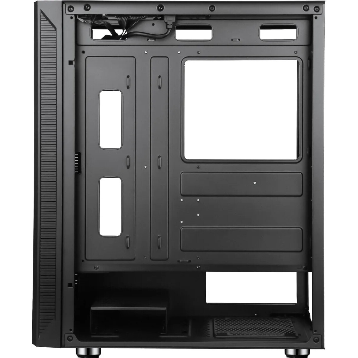 Компьютерный корпус Accord ACC-ZCU1B черный без БП mATX 3x120mm 1xUSB3.0 1xUSB3.1 audio