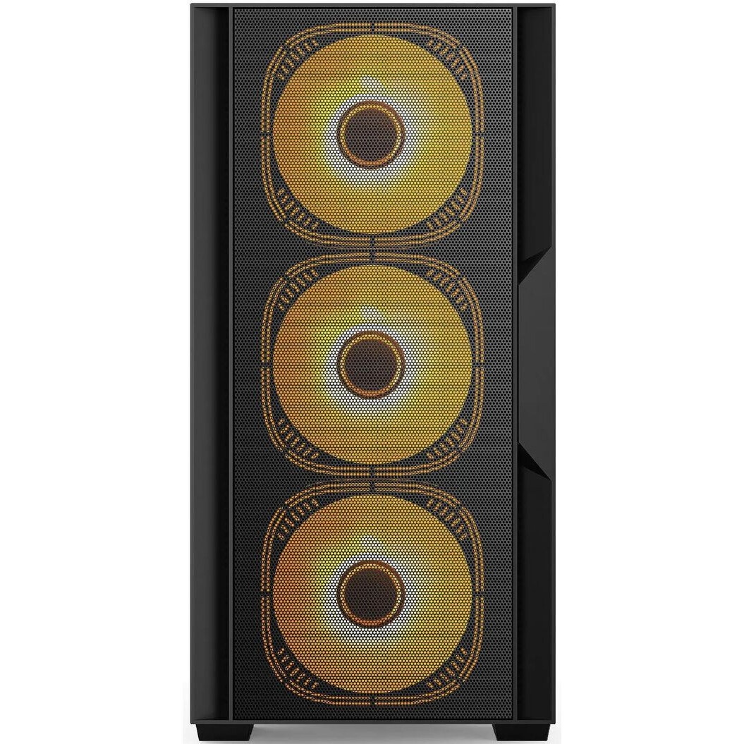 Компьютерный корпус Accord ACC-ZCU1B черный без БП mATX 3x120mm 1xUSB3.0 1xUSB3.1 audio