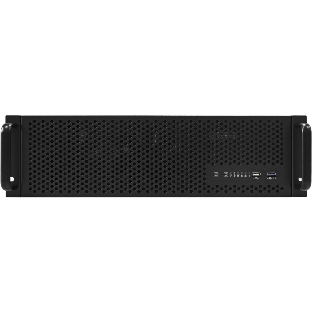 Серверный корпус ExeGate EX293906RUS Pro 3U450-09 RM 19", высота 3U, глубина 450, БП 2U-1080ADS, US