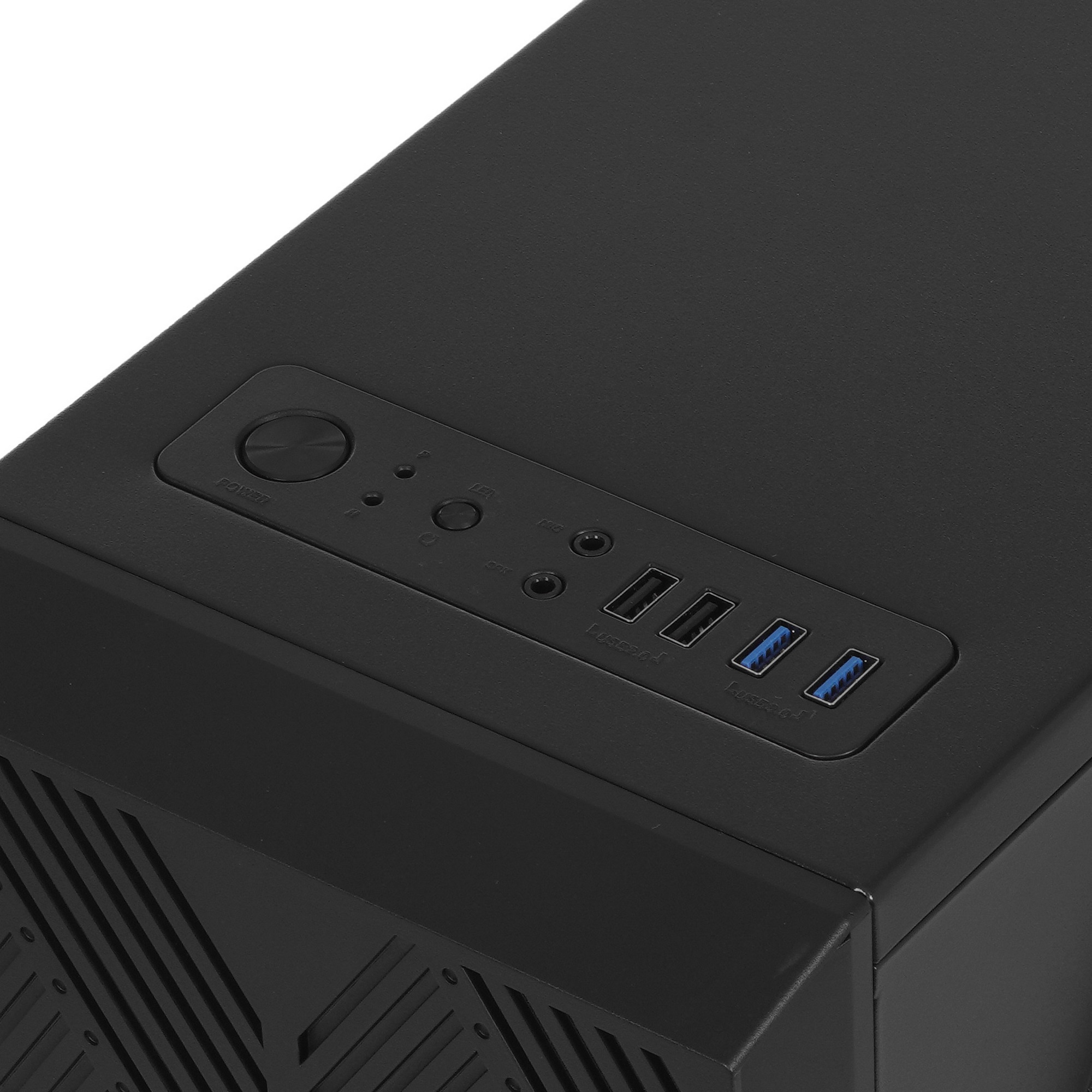 Компьютерный корпус Accord ACC-CL297B черный без БП ATX 1x120mm 2xUSB2.0 1xUSB3.0 audio