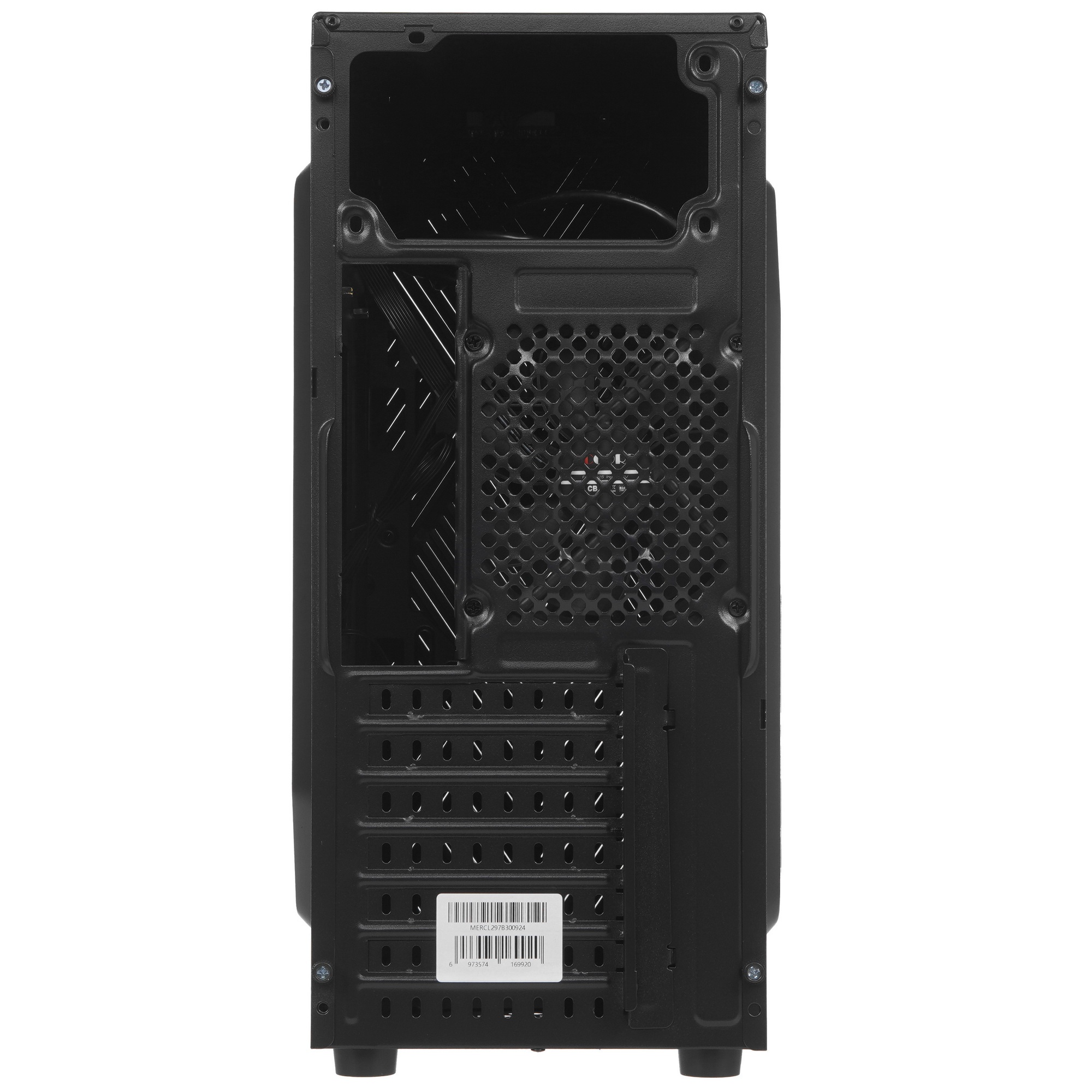 Компьютерный корпус Accord ACC-CL297B черный без БП ATX 1x120mm 2xUSB2.0 1xUSB3.0 audio