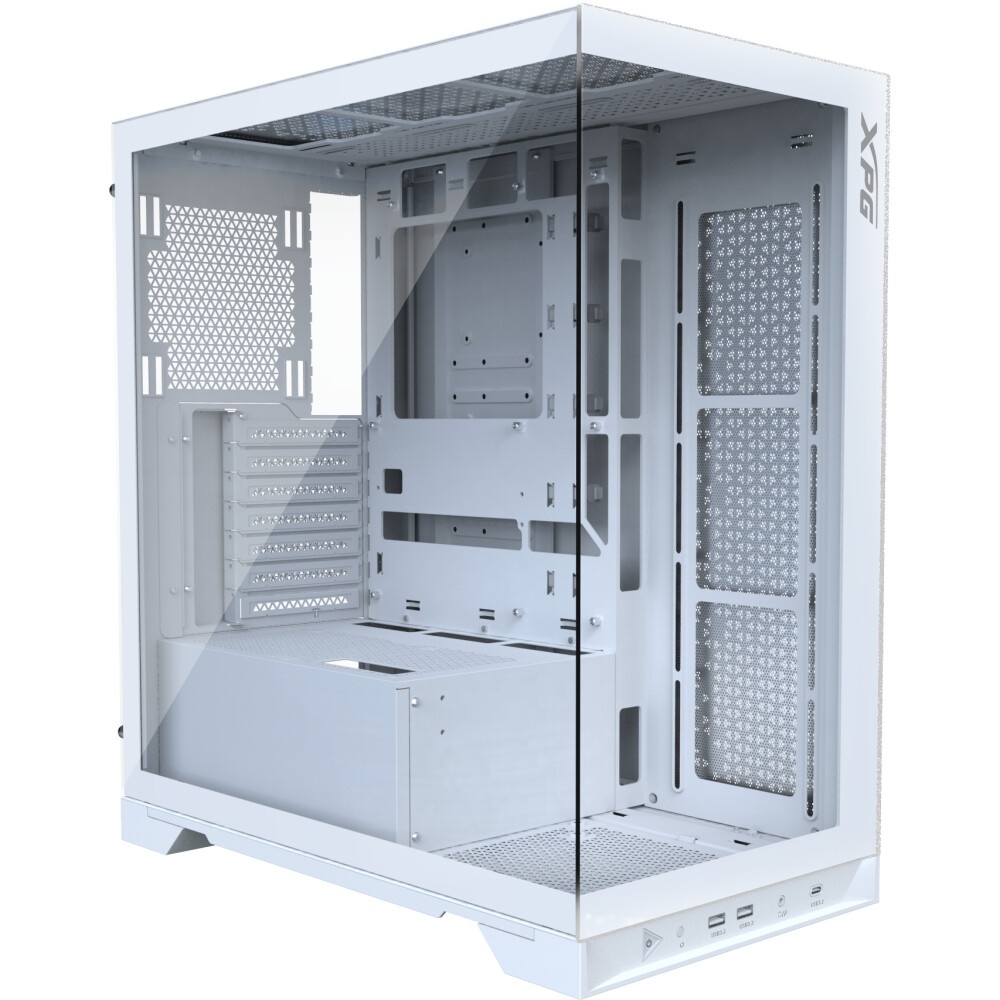 Компьютерный корпус XPG INVADER X WHITE (INVADERXMTWOF-WHCWW) Mid-Tower, Micro-ATX, Mini-ITX, Standa