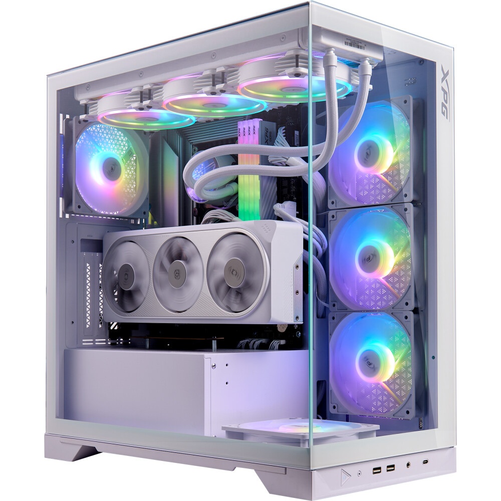 Компьютерный корпус XPG INVADER X WHITE (INVADERXMTWOF-WHCWW) Mid-Tower, Micro-ATX, Mini-ITX, Standa