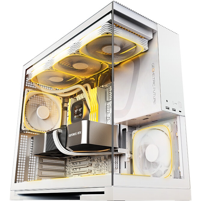 Компьютерный корпус XPG INVADER X WHITE (INVADERXMTWOF-WHCWW) Mid-Tower, Micro-ATX, Mini-ITX, Standa