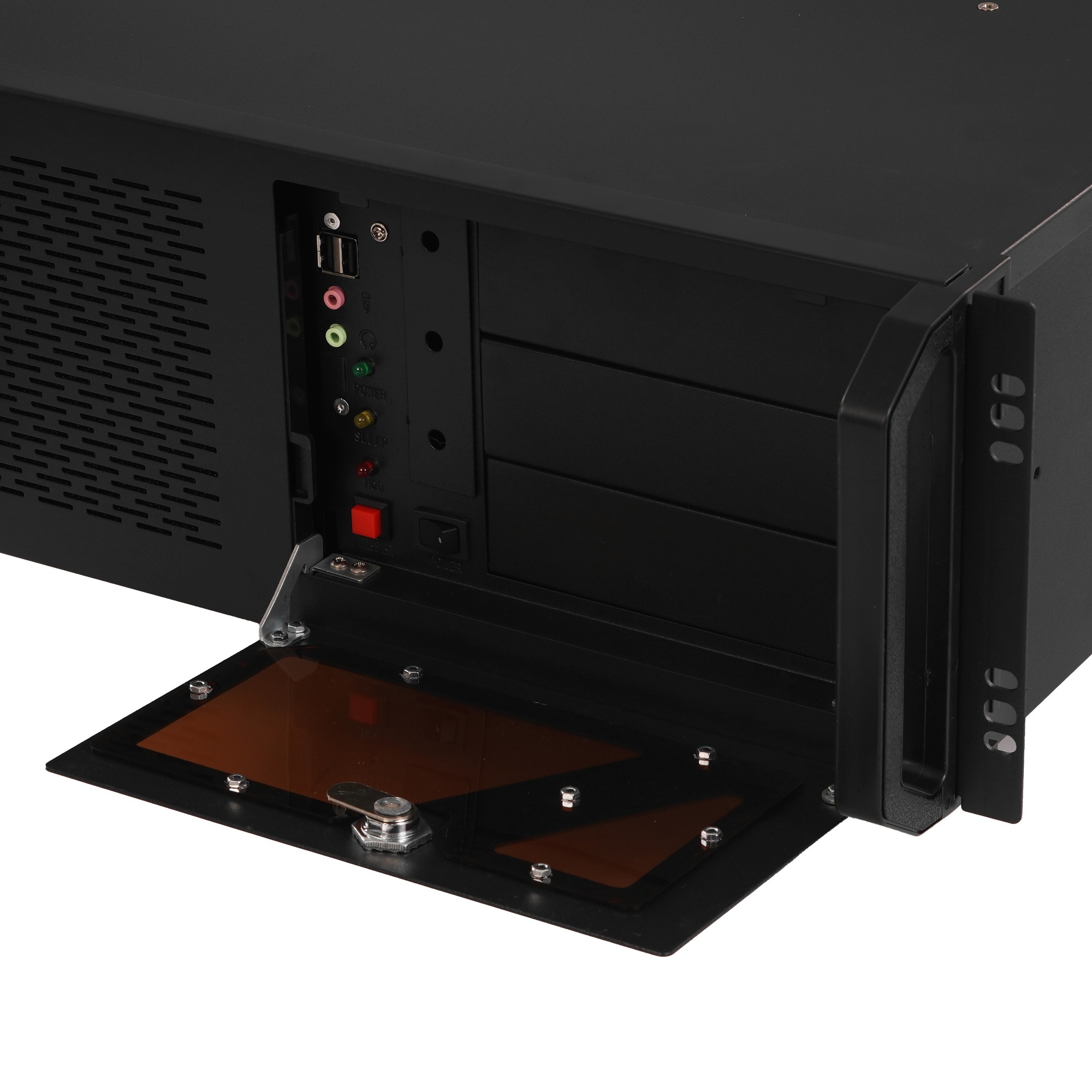 Серверный корпус ExeGate EX293566RUS Pro 4U480-06/4U4021S RM 19", высота 4U, глубина 480, БП 1100AD