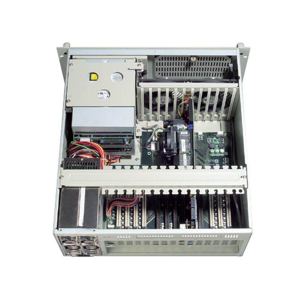Компьютерный корпус IPC-610BP-00HD 4U 15-Slot Rack-mount Chassis, w/o backplane, 2x 12cm/ 82 CFM bal