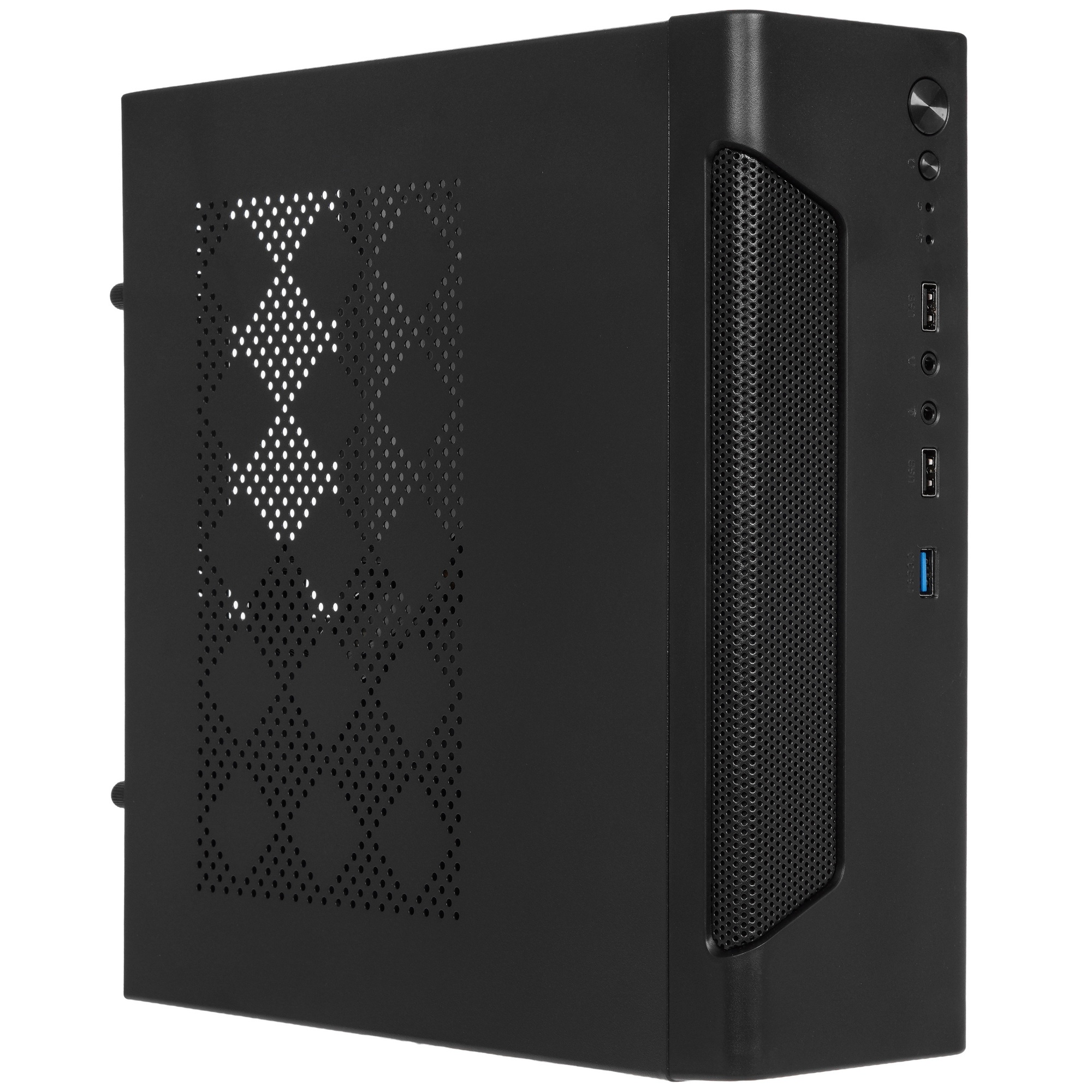 Компьютерный корпус Desktop ExeGate FL-102-TPS300 (mini-ITX, БП TPS300 с вент. 8см, 2*USB + 1*USB3.0