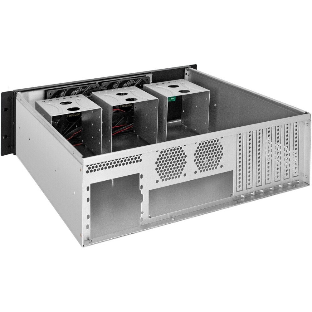 Серверный корпус ExeGate Pro 2U650-HS09 RM 19", высота 2U, глубина 650, БП 2U-400ADS, 9xHotSwap, 2*