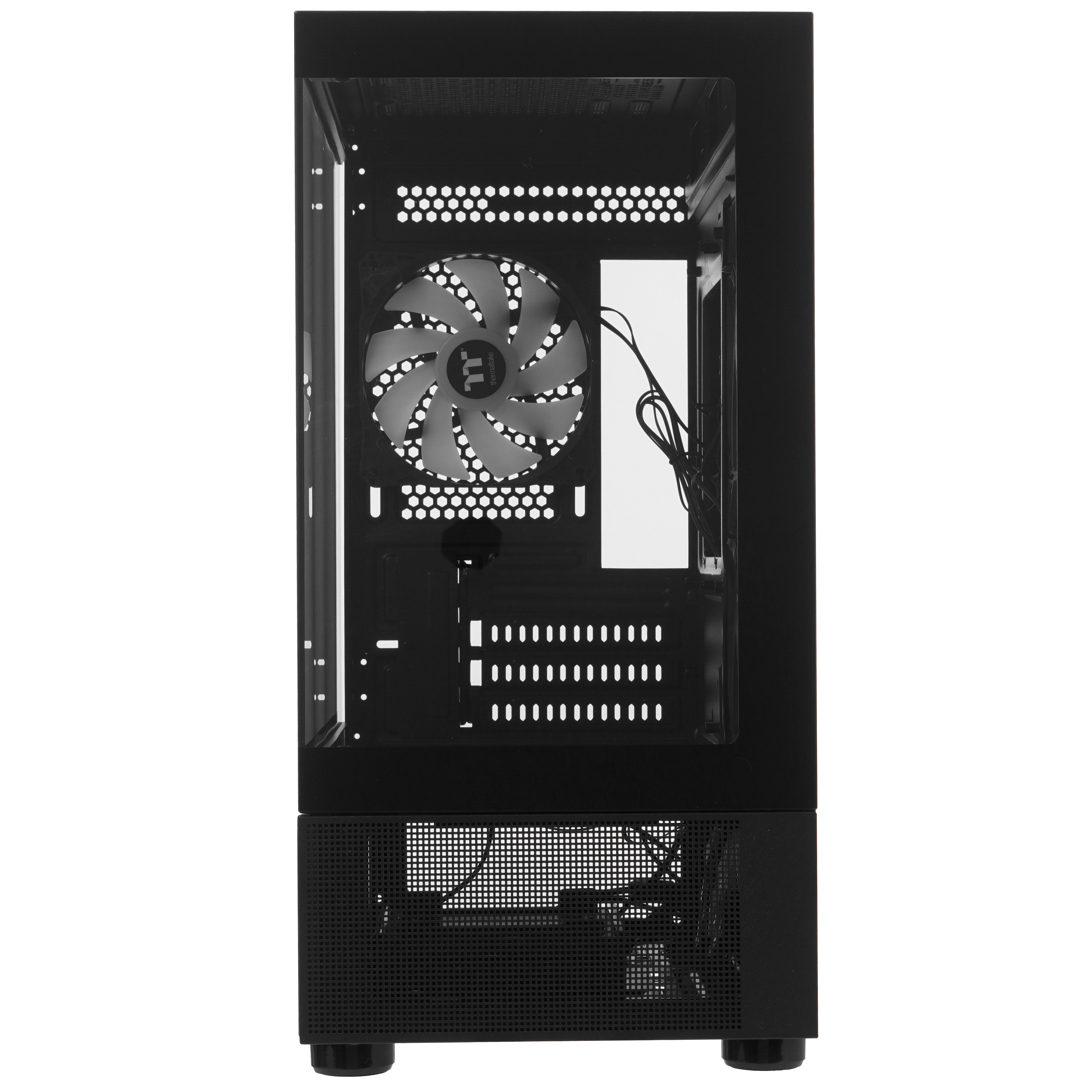 Компьютерный корпус Thermaltake View 170 TG ARGB черный без БП mATX 4x120mm 2x140mm 1x200mm 2xUSB3.0