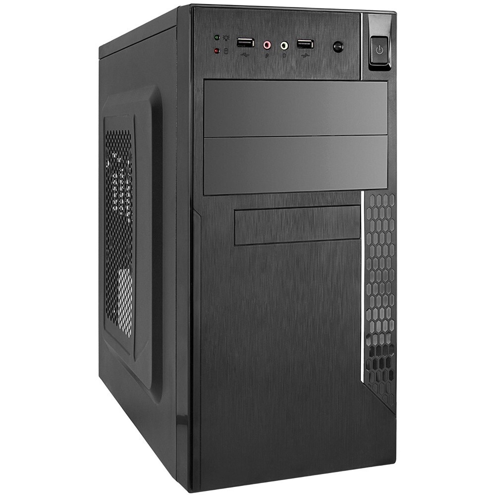 Компьютерный корпус Exegate EX284036RUS Minitower BA-204U Black, mATX, , 2*USB+2*USB3.0