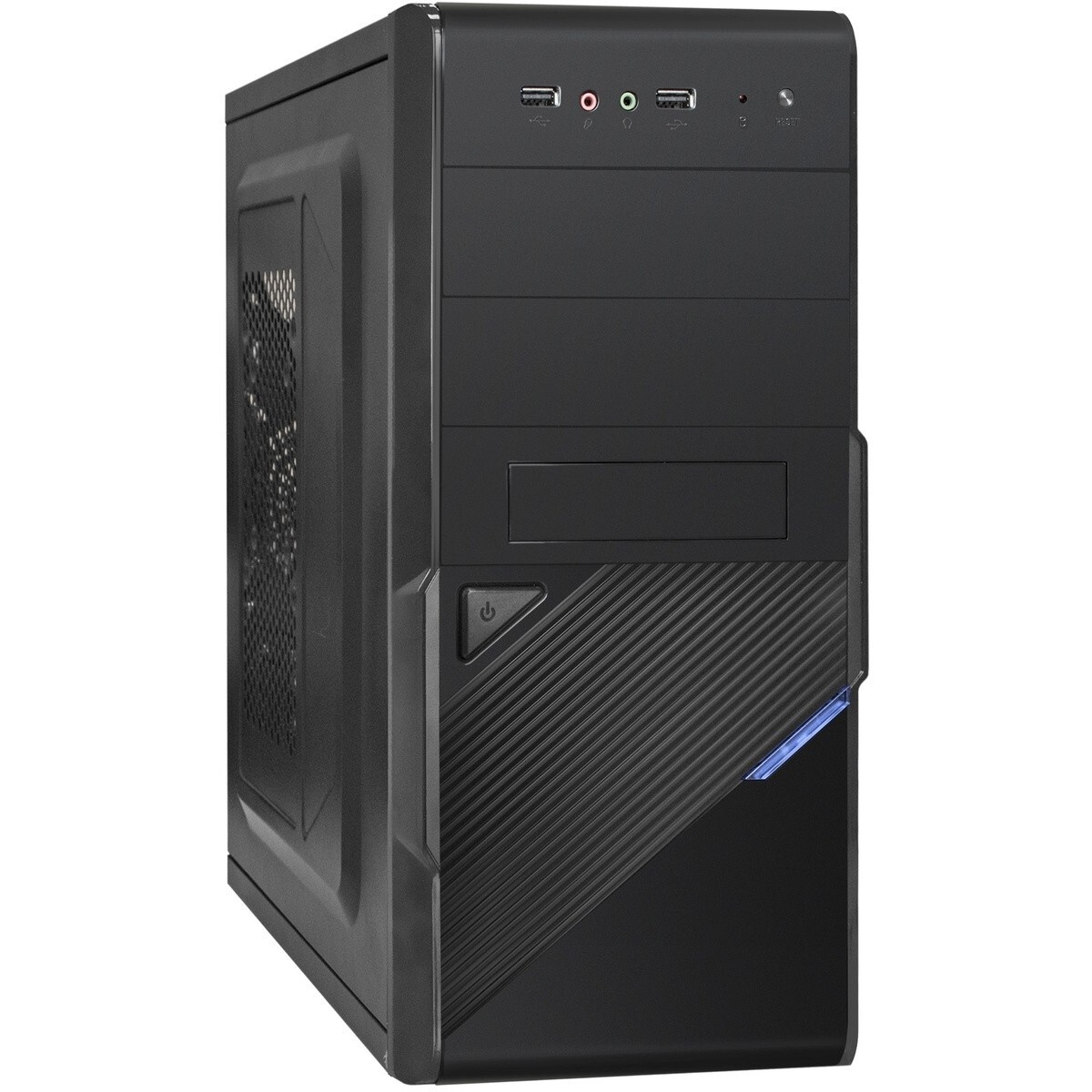 Компьютерный корпус Exegate EX284036RUS Minitower BA-204U Black, mATX, , 2*USB+2*USB3.0
