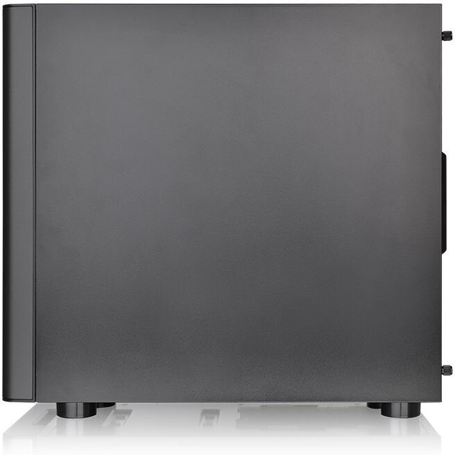 Компьютерный корпус Thermaltake V150 TG CA-1R1-00S1WN-00 Black/Win/SPCC/Tempered Glass*2/ 120mm Stan
