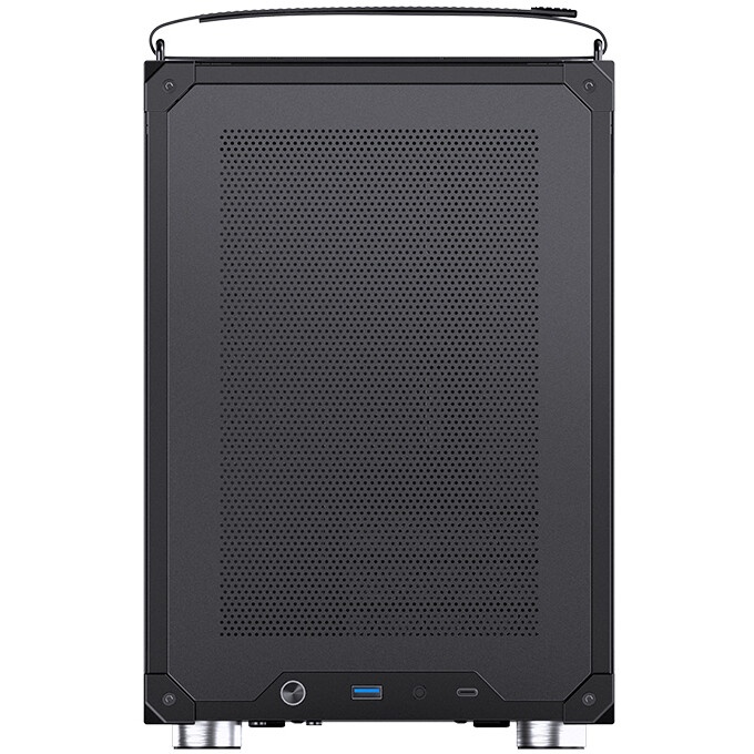 Компьютерный корпус Thermaltake V150 TG CA-1R1-00S1WN-00 Black/Win/SPCC/Tempered Glass*2/ 120mm Stan