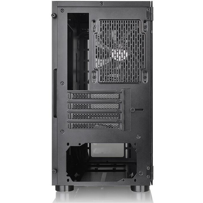 Компьютерный корпус Thermaltake V150 TG CA-1R1-00S1WN-00 Black/Win/SPCC/Tempered Glass*2/ 120mm Stan