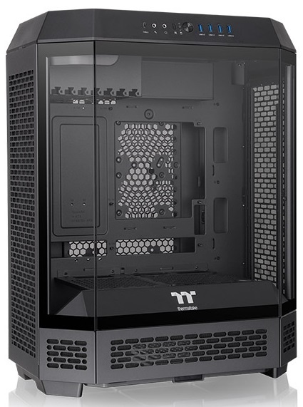 Корпус Thermaltake The Tower 600 Black черный без БП ATX 13x120mm 9x140mm 4xUSB3.0 audio bott PSU