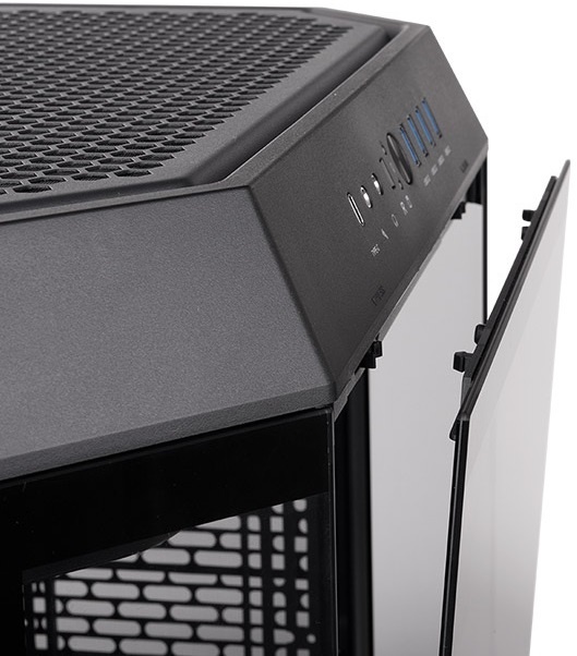 Корпус Thermaltake The Tower 600 Black черный без БП ATX 13x120mm 9x140mm 4xUSB3.0 audio bott PSU