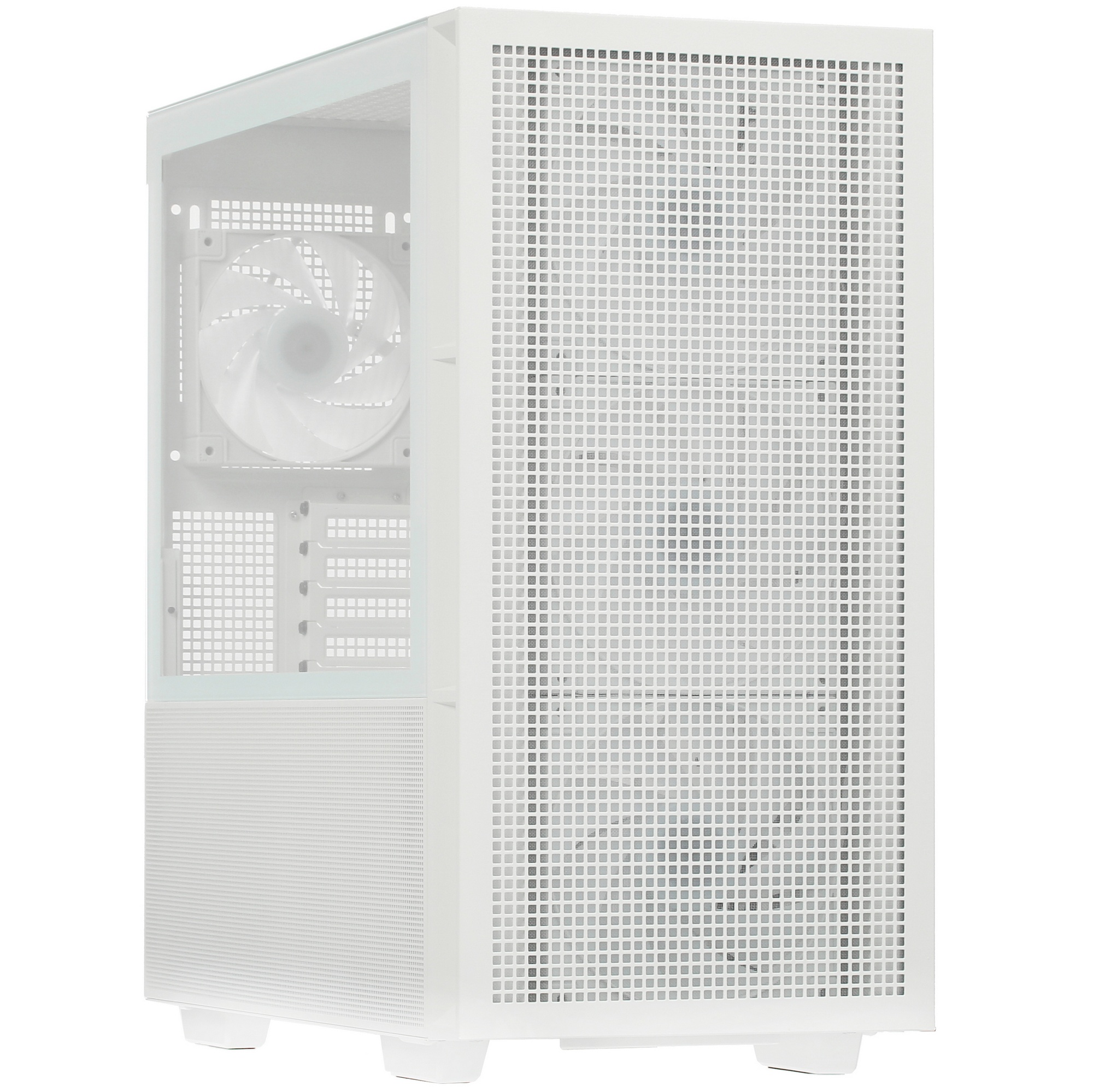 Компьютерный корпус Deepcool CH560 WH без БП, боковое окно (закаленное стекло)