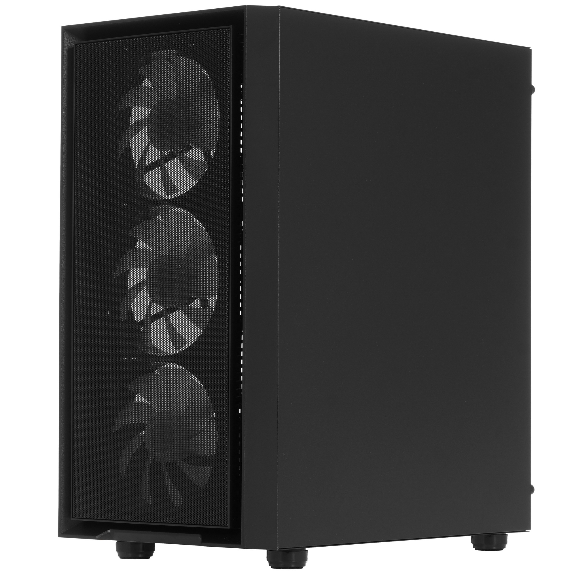 Компьютерный корпус Accord M203 черный без БП ATX 2xUSB2.0 1xUSB3.0 1xUSB3.1 audio bott PSU